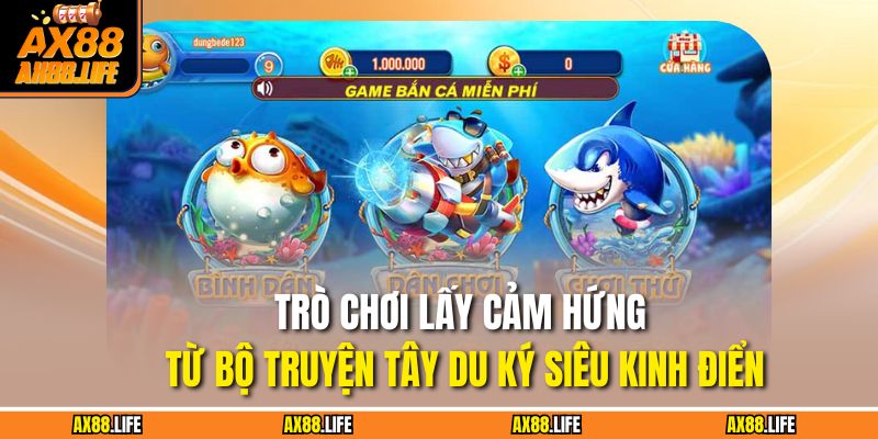 Trò chơi lấy cảm hứng từ bộ truyện Tây Du Ký siêu kinh điển